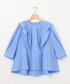 組曲 【WEB限定】ナチュラルローン ペプラムブラウス