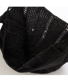 UNBILLION カシュカシュ cachecache / ラメ糸ラウンドセミショルダー