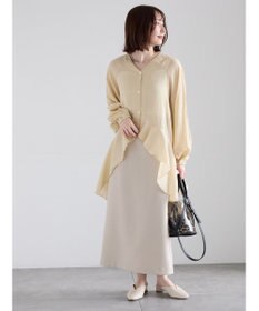 Te chichi イレギュラーヘムチュニックブラウス