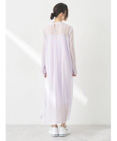 earth music&ecology ＳＥＴ２点シアーワンピース＋ペチワンピース