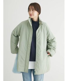 Green Parks 中わたスタンドカラーミドル丈ブルゾン