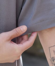 WEGO 【ユニセックス着用ITEM】グラフィックヘンリーネックT（SS）