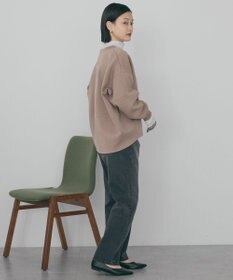 AMERICAN HOLIC 【WEB限定】袖タックコクーンポンチプルオーバー