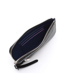 A.D.M.J. 【牛革】モーツァルト/スワロフスキー・クリスタル付オーガナイザーパース(背胴ファスナーポケット）