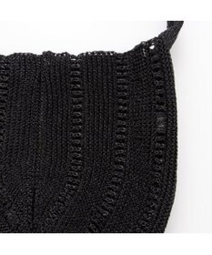 UNBILLION カシュカシュ cachecache / ラメ糸ラウンドセミショルダー