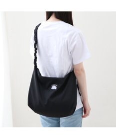 Mother garden しろたん ドロストショルダーバッグ 《ブラック》