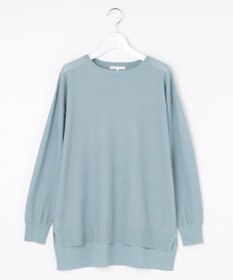 自由区 L ファインゲージスパングルプルオーバー ニット