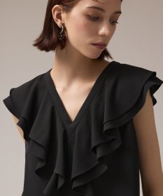 GRACE CONTINENTAL フリルサロペット