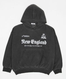 WEGO グラフィックバルーンクロップドプルパーカー