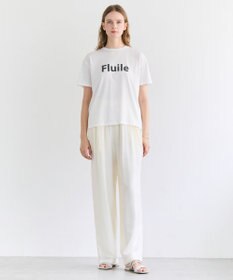 BEIGE， STELLERITE / コットンロゴTシャツ