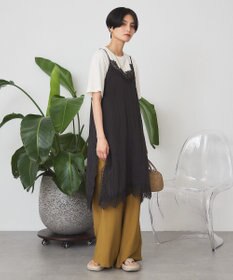 AMERICAN HOLIC ランジェリーレースキャミワンピース