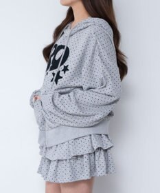 WEGO グラフィックZIPパーカー