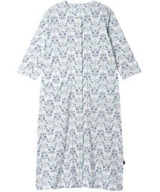 WACOAL ワンピース 綿100%(本体) 天竺素材 ミントン 7分袖 長袖 ロング丈 レディース NNT268 /ワコール