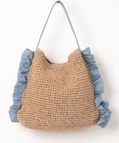 UNBILLION カシュカシュ cachecache / サイドフリルワンンハンドルトート カゴバッグ