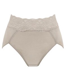 BRADELIS New York 【BRADELIS New York / 育尻・伸びる・綿混・深め】モモパンツ・ハイレグショーツ#303 シリーズ140万枚突破 補正ショーツ