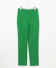 自由区 S 【UVカット・接触冷感・洗える】コットンサテンテーパード パンツ