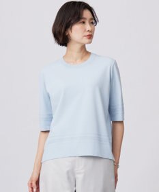 J.PRESS LADIES L 【洗える】RAYON ELITE STRETCH クルーネック ニット