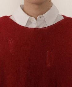 WEGO ダブルガーゼダメージプルオーバー