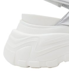 WEGO パテッドクロス厚底サンダル