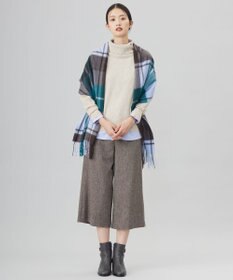 J.PRESS LADIES カシミヤチェック マフラー