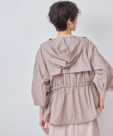 組曲 【撥水・WEB限定】ギャザーフード パッカブルブルゾン