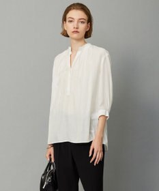 ICB 【接触冷感・速乾・洗える】 ドレープシフォン ブラウス