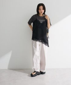 Green Parks 【適ON】多段きれい目ロゴＴシャツ