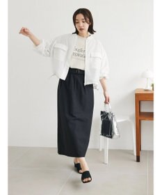 Green Parks シアーショート丈ブルゾン