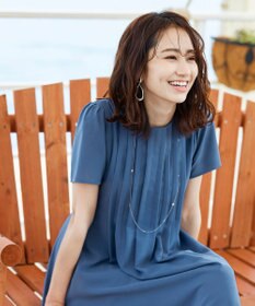 Tiaclasse 【日本製】どんなスタイルにも合わせやすいクリスタルネックレス