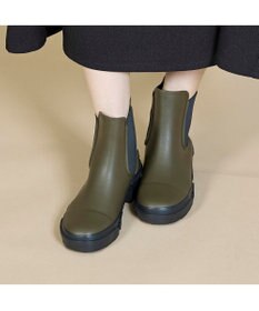 MODE ET JACOMO <carino>【レイン対応】サイドゴアレインブーツ