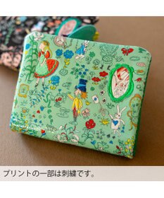 tsumori chisato CARRY 不思議の国のアリス 2つ折り財布 【使いやすい小銭入れ】