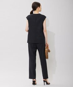 ICB 【接触冷感・速乾・洗える】T.R.Liプレーンウィーブ ジレ