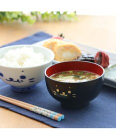 Mother garden しろたん 汁椀 顔ぼん《小》 300mL 電子レンジ対応 食洗器対応 日本製