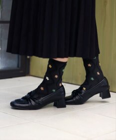 Tiaclasse トレリス＋カラーフラワーソックス