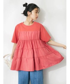 CRAFT STANDARD BOUTIQUE 異素材ティアードカットチュニック