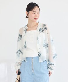 earth music&ecology 【WEB限定】シアーショートシャツ