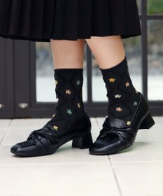 Tiaclasse トレリス＋カラーフラワーソックス