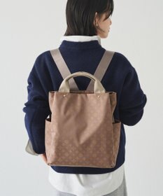 russet ナイロンジャガード2ハンドルリュックサック(SF-220)