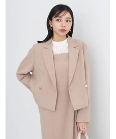 earth music&ecology ショートテーラードジャケット