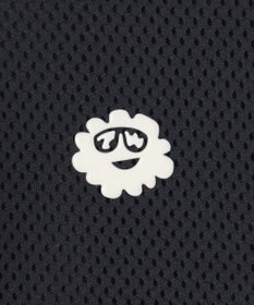 PW CIRCULUS 【WOMEN】【2SET/吸汗速乾/消臭/ストレッチ】ドルマンスリーブメッシュ シャツ + モックネックインナー