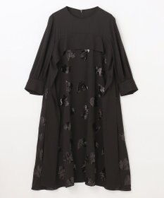 GRACE CONTINENTAL ハートスパンコールワンピース