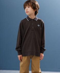 J.PRESS KIDS 【100-130cm】リブライン ポロシャツ