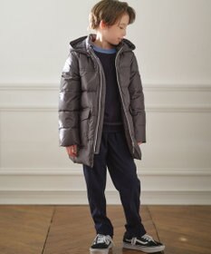 J.PRESS KIDS 【110-130cm】【撥水】50Dタフタ ダウンコート