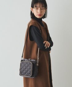russet 【2025AW新作】キルティングスクエアショルダーバッグ(SF-257)