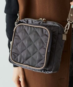 russet 【2025AW新作】キルティングスクエアショルダーバッグ(SF-257)