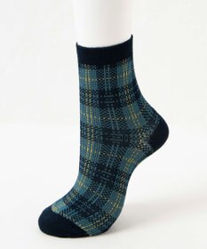 WEGO ジャガードチェックソックス