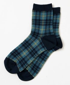 WEGO ジャガードチェックソックス