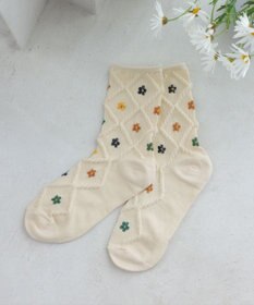 Tiaclasse トレリス＋カラーフラワーソックス