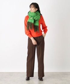 MOONBAT 【WEB限定】FURLA シャギーボリュームマフラー/幅40cm