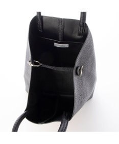 UNBILLION カシュカシュ cachecache / バイカラーフェイクレザートート